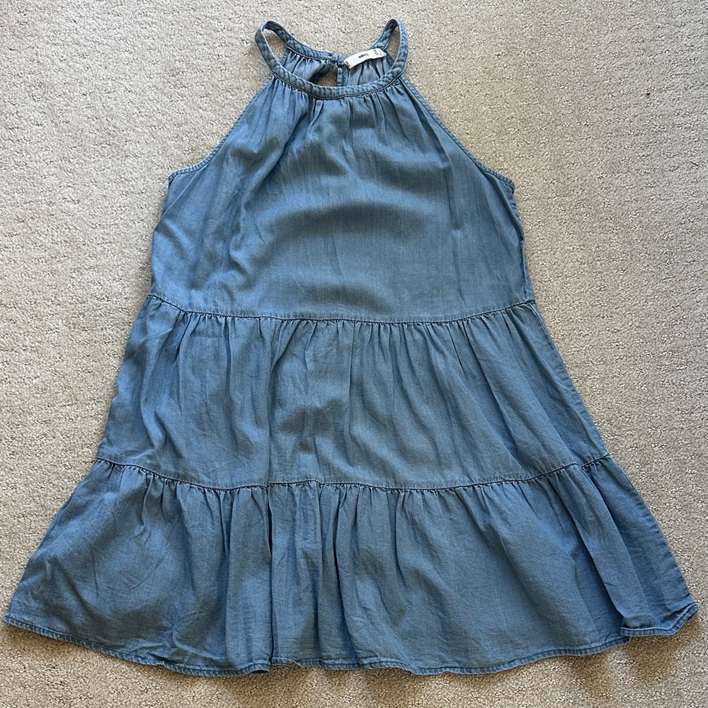Mango - Chambray Minidress